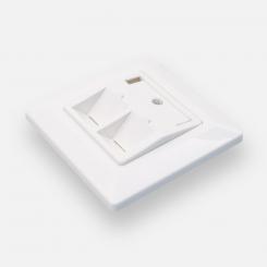 ClueNet Outlet, modular, 2-fach 