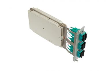 Moduleinschub 6 x SC duplex OM3 Pigtails 