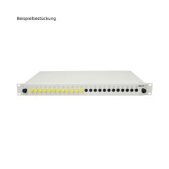 19“ ClueFibre Spleißbox ST Kupplungen 